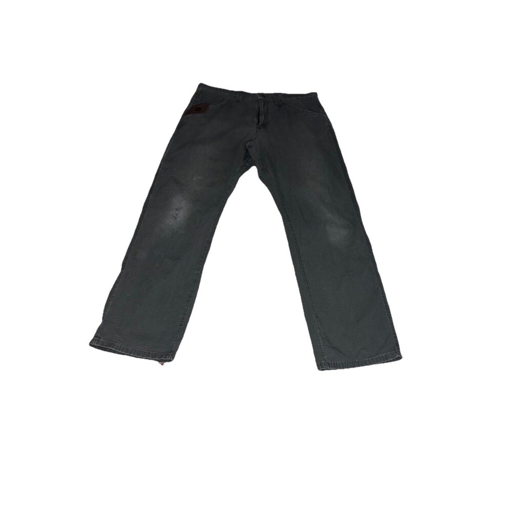 Wrangler Riggs Workwear Pants Mens 38x30 Gray‎ Good Ripstop Carpenter Utility